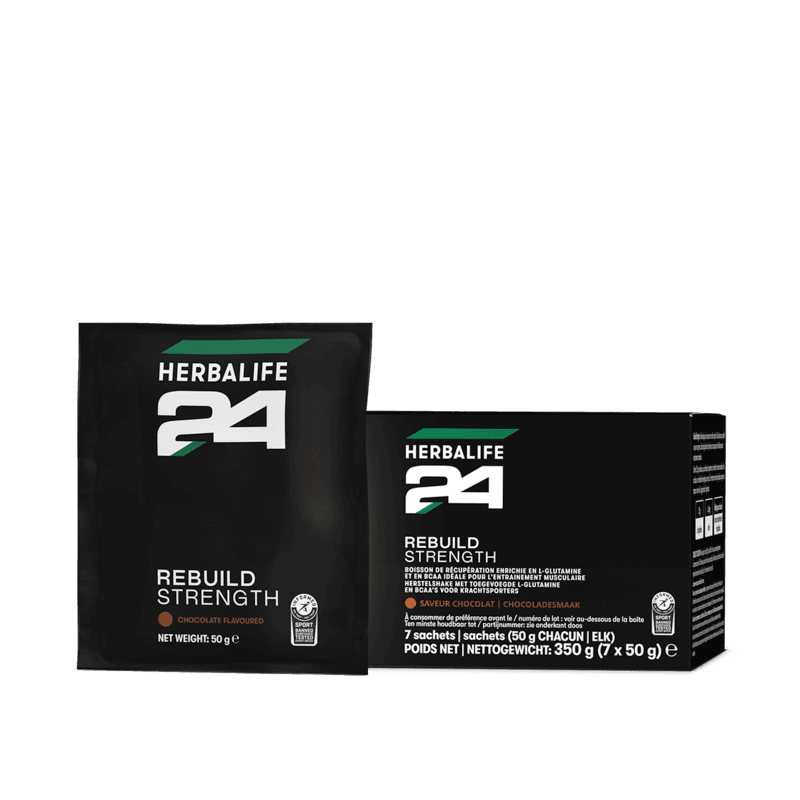 H24 Rebuild Strength Sachets Chocolade 350 g (7 x 50 g)
